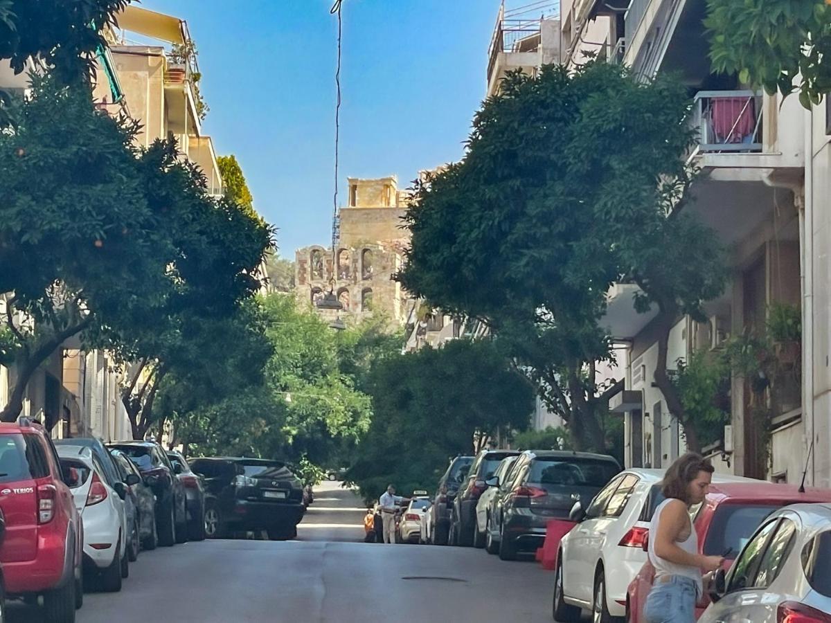 Athens Cozy Studio 4 Min Walk To The Acropolis Hil Leilighet Eksteriør bilde