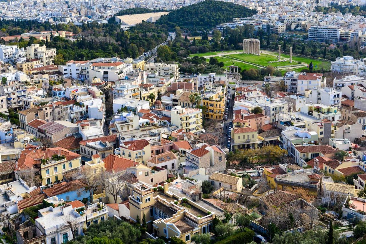 Athens Cozy Studio 4 Min Walk To The Acropolis Hil Leilighet Eksteriør bilde